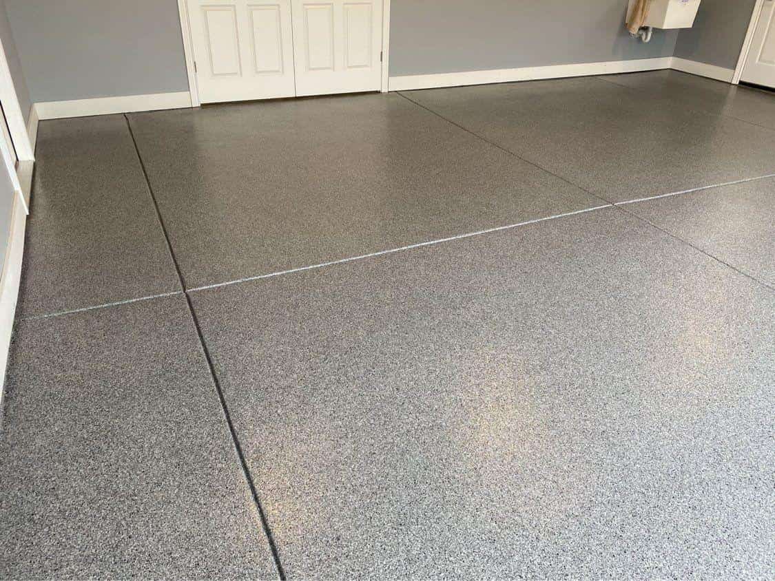 Epoxy garage floor coating installed by GatorGuard in St. Louis, MO